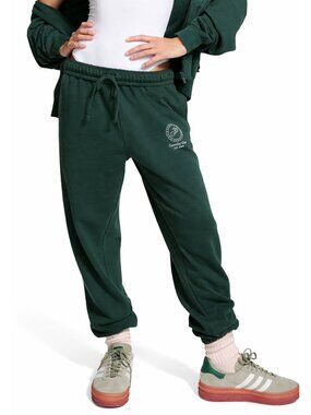 Victoria's Secret PINK Ivy Fleece Sweatpants (Game Day Deep Forest Green)